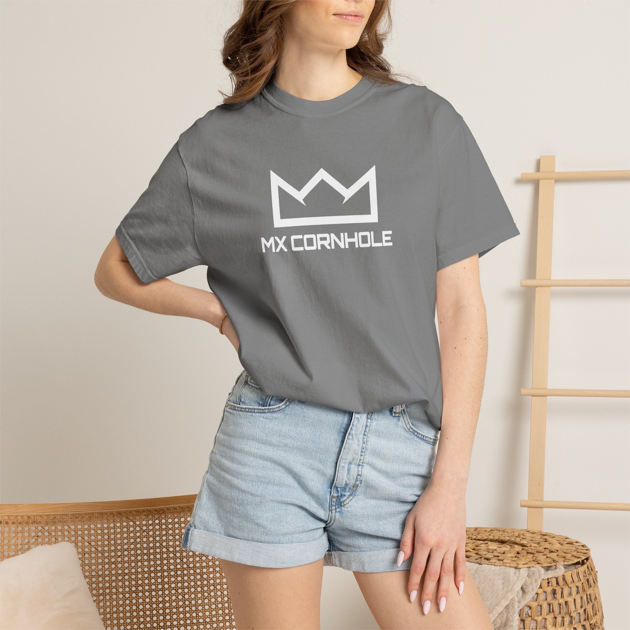 MX CROWN - White - T-shirt