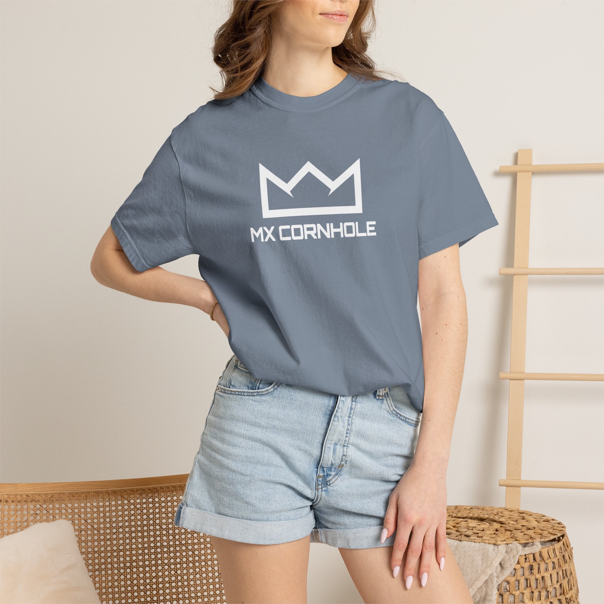 MX CROWN - White - T-shirt