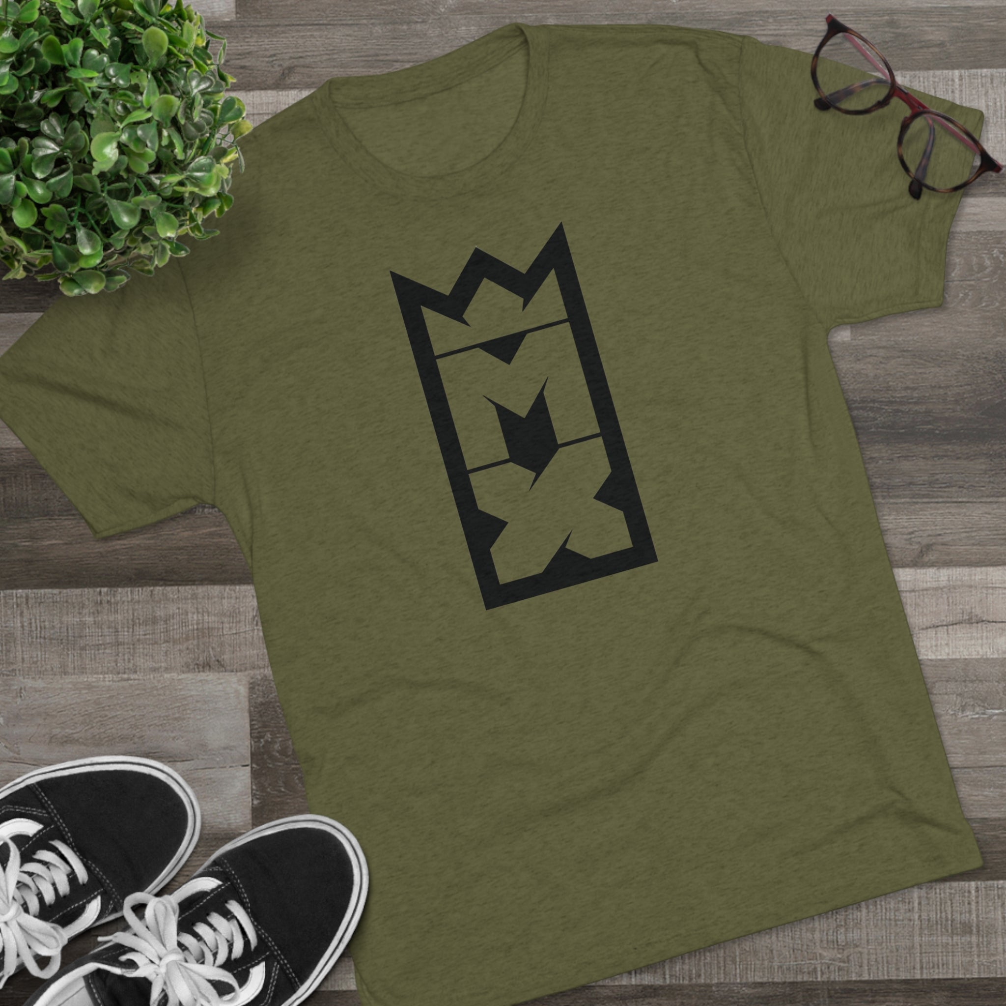 MX Crown - Unisex Tri-Blend Crew Tee