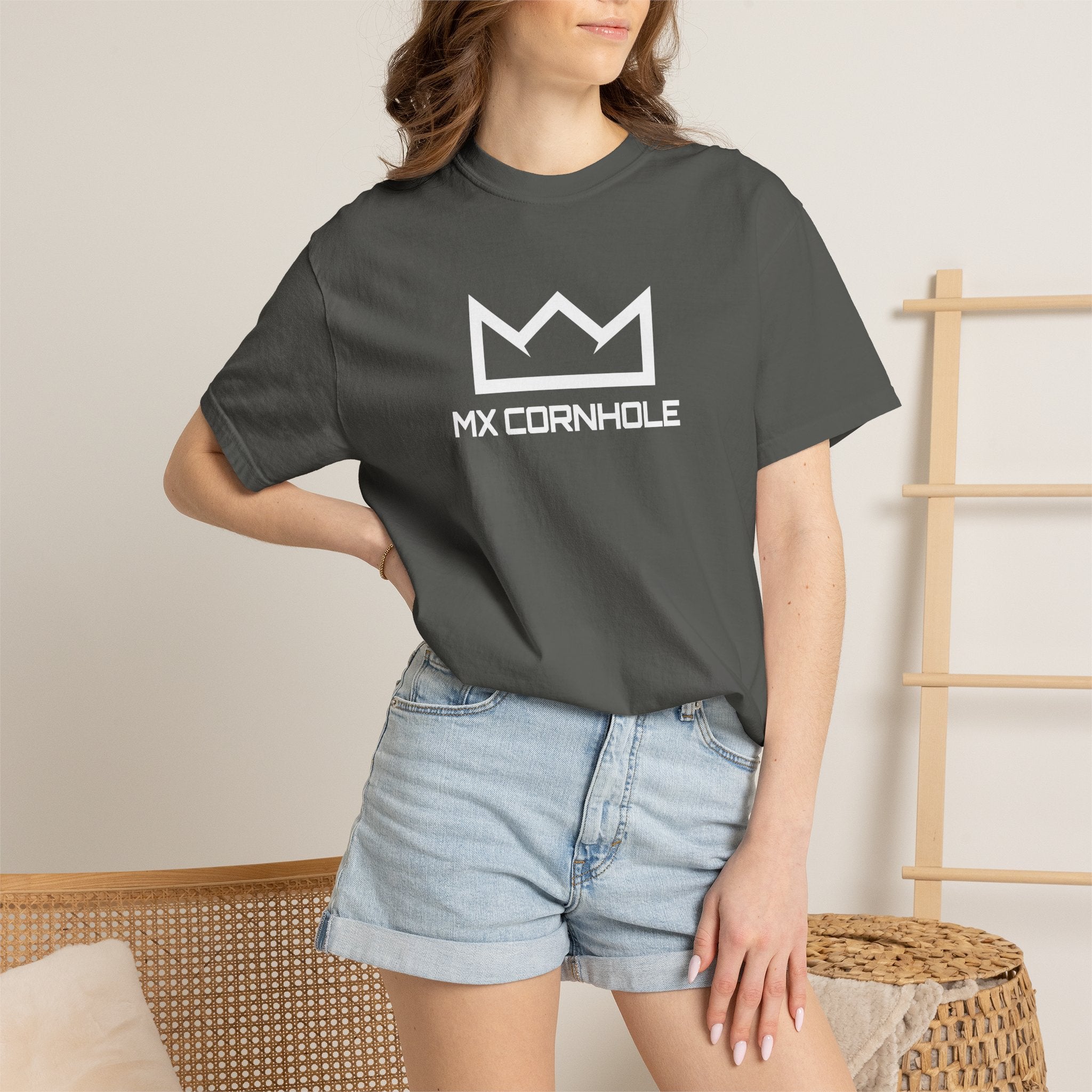 MX CROWN - White - T-shirt