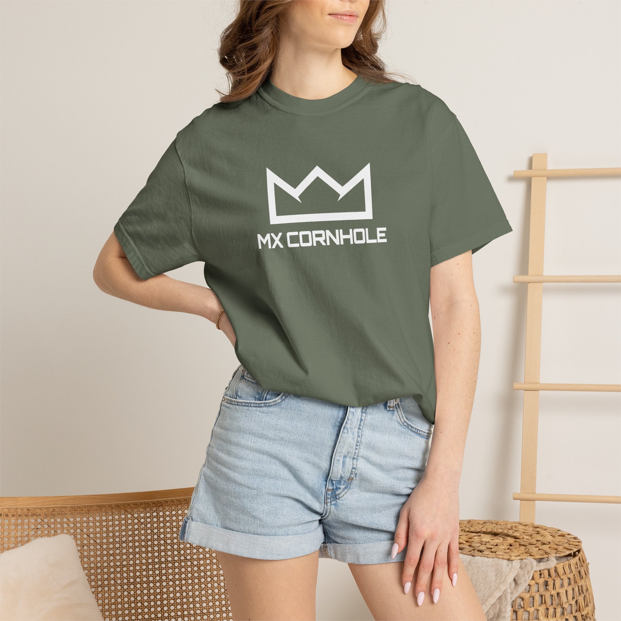 MX CROWN - White - T-shirt