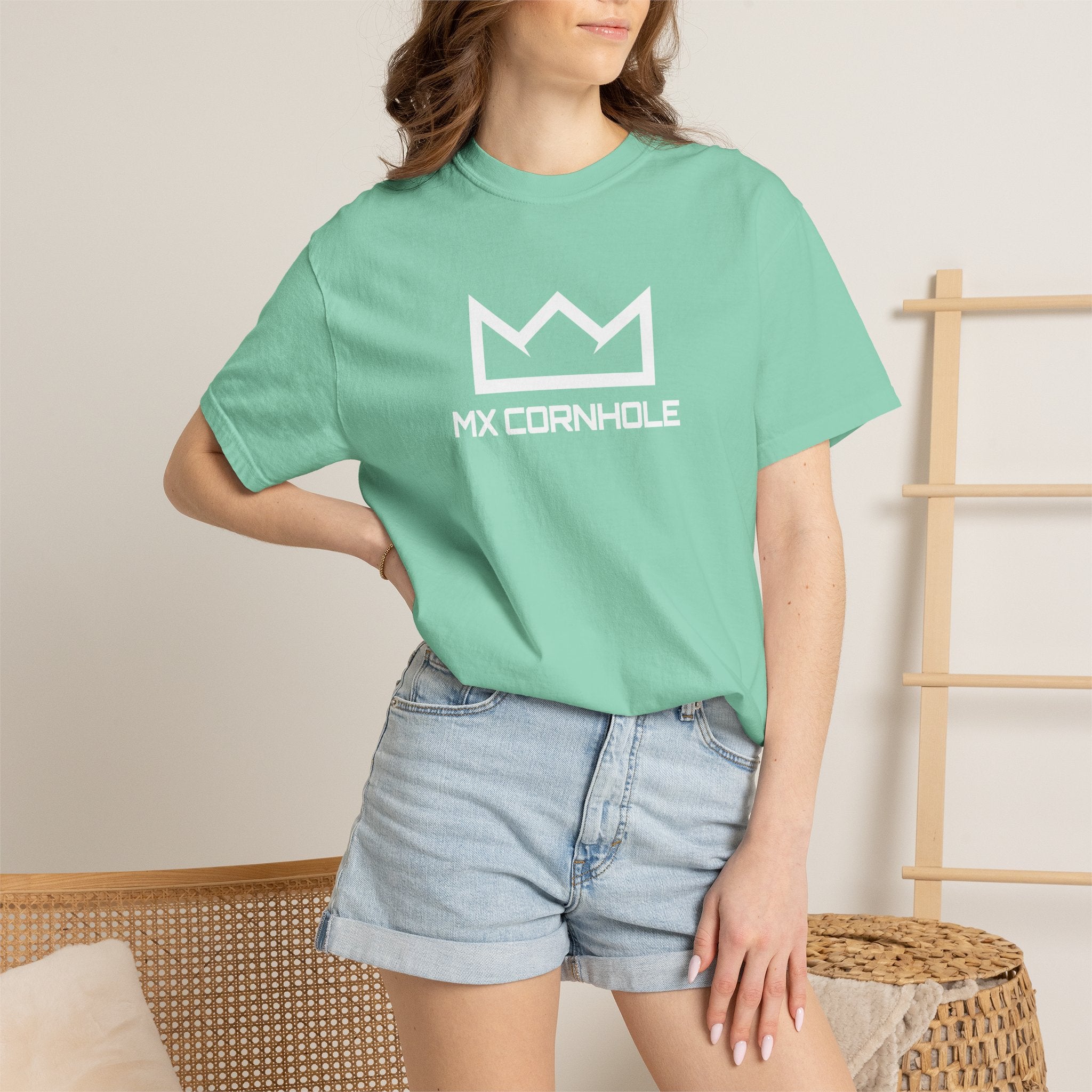 MX CROWN - White - T-shirt