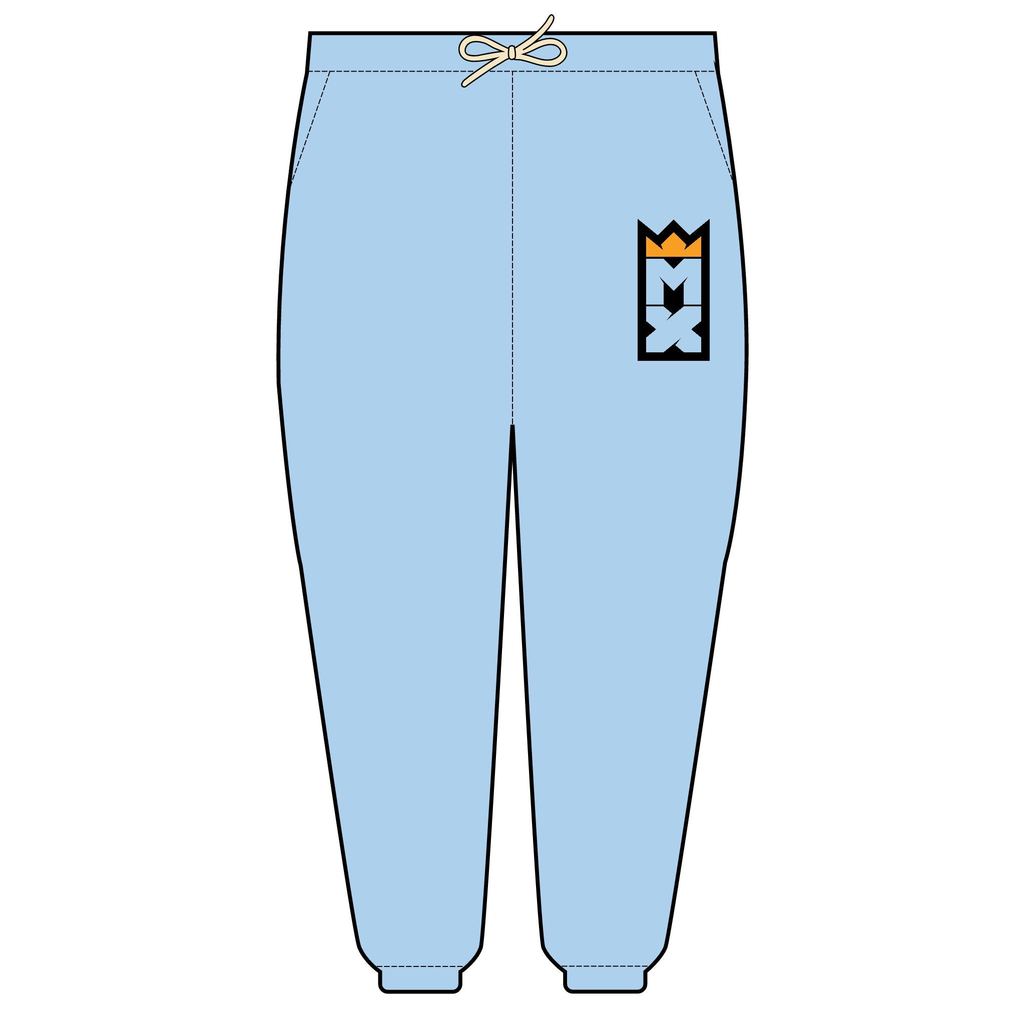MX Cornhole Unisex Garment-Dyed Lightweight Fleece Sweatpants