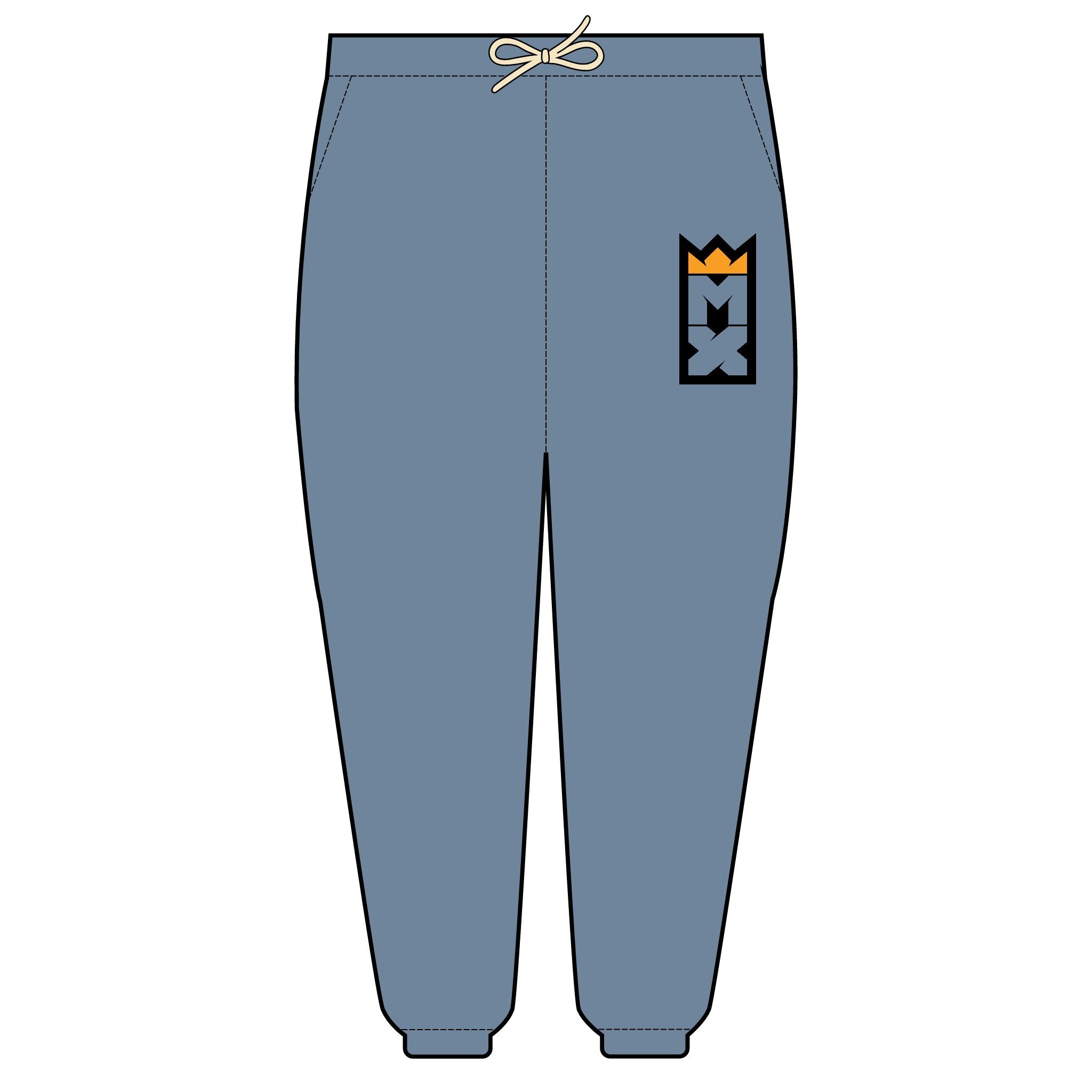 MX Cornhole Unisex Garment-Dyed Lightweight Fleece Sweatpants