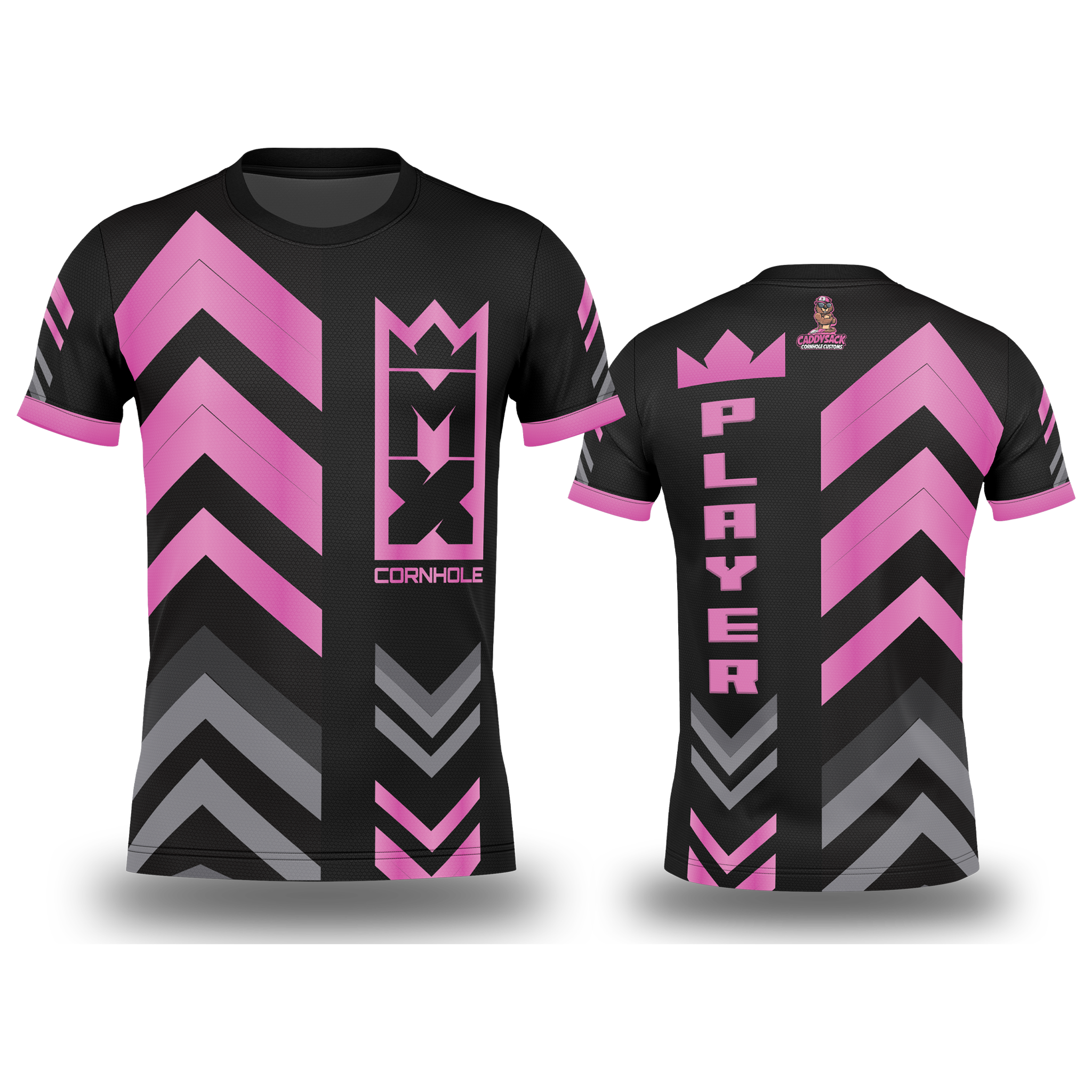 MX CORNHOLE - ARROW DESIGN-JERSEY_PINK