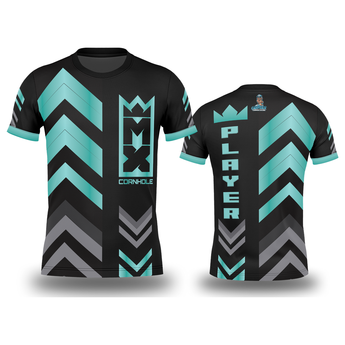 MX CORNHOLE - ARROW DESIGN-JERSEY_TEAL