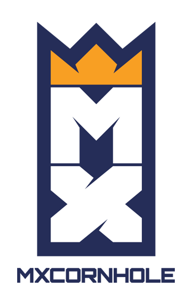 MX CORNHOLE logo