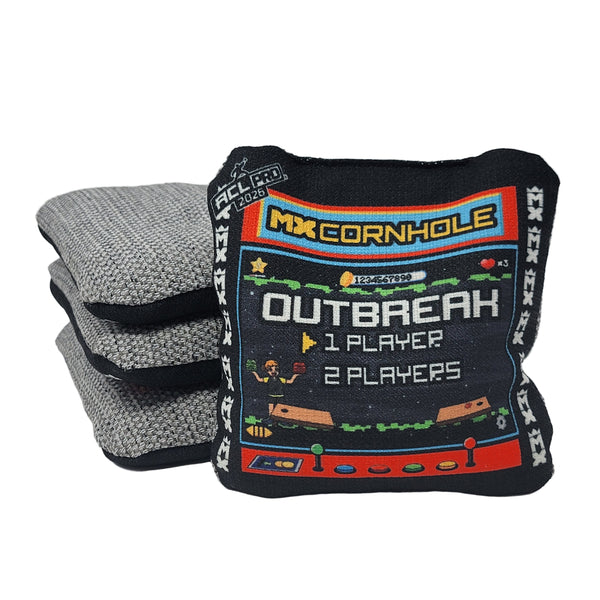 大混雑 / Overcrowded 3枚セット 英語　NF ② Outbreak - Hybrid Carpet | ACL Professional Cornhole Bags