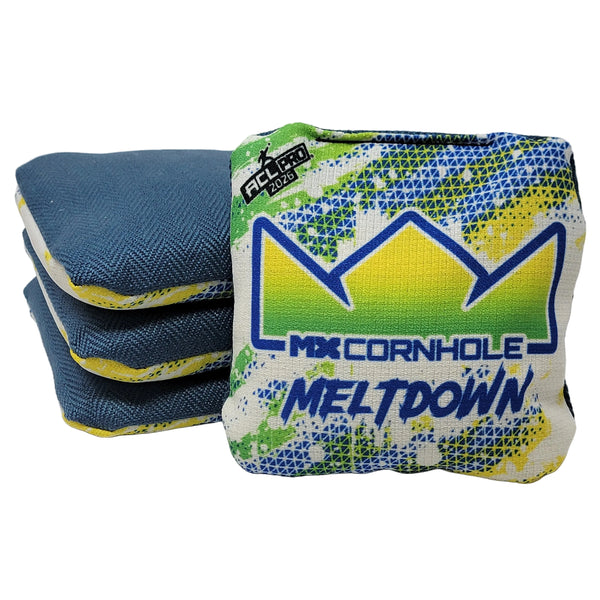 Meltdown Professional Cornhole Bags - ACL Stamped | MX Cornhole