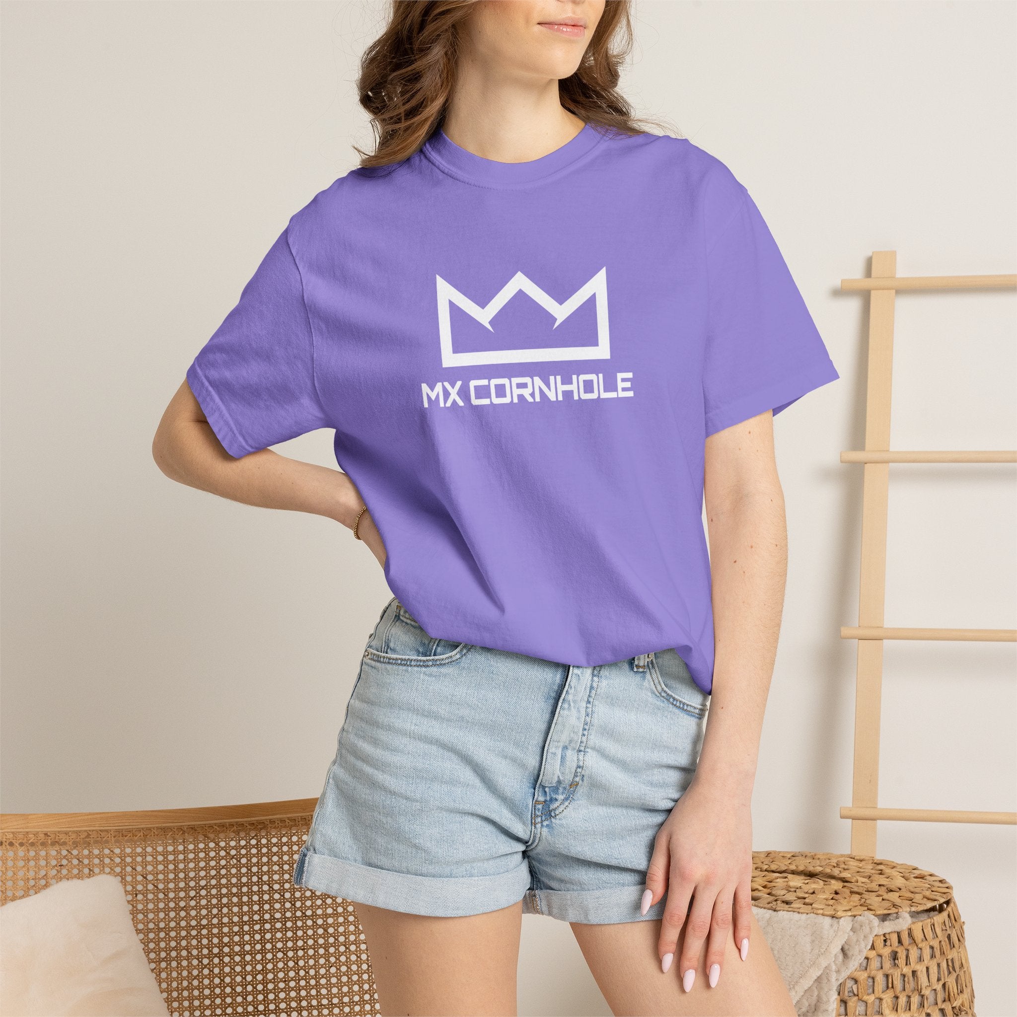 MX CROWN - White - T-shirt