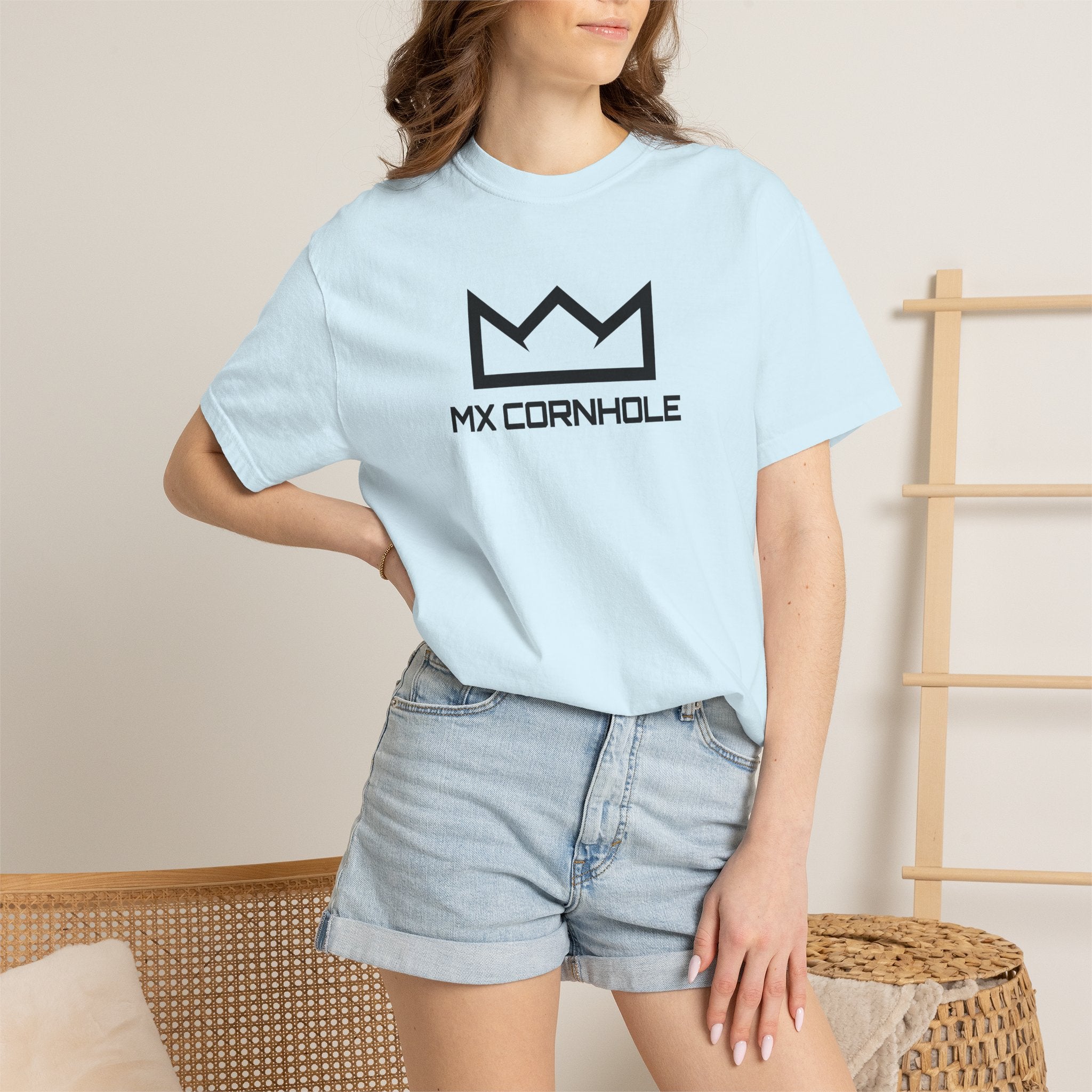 MX CROWN - Black - T-shirt