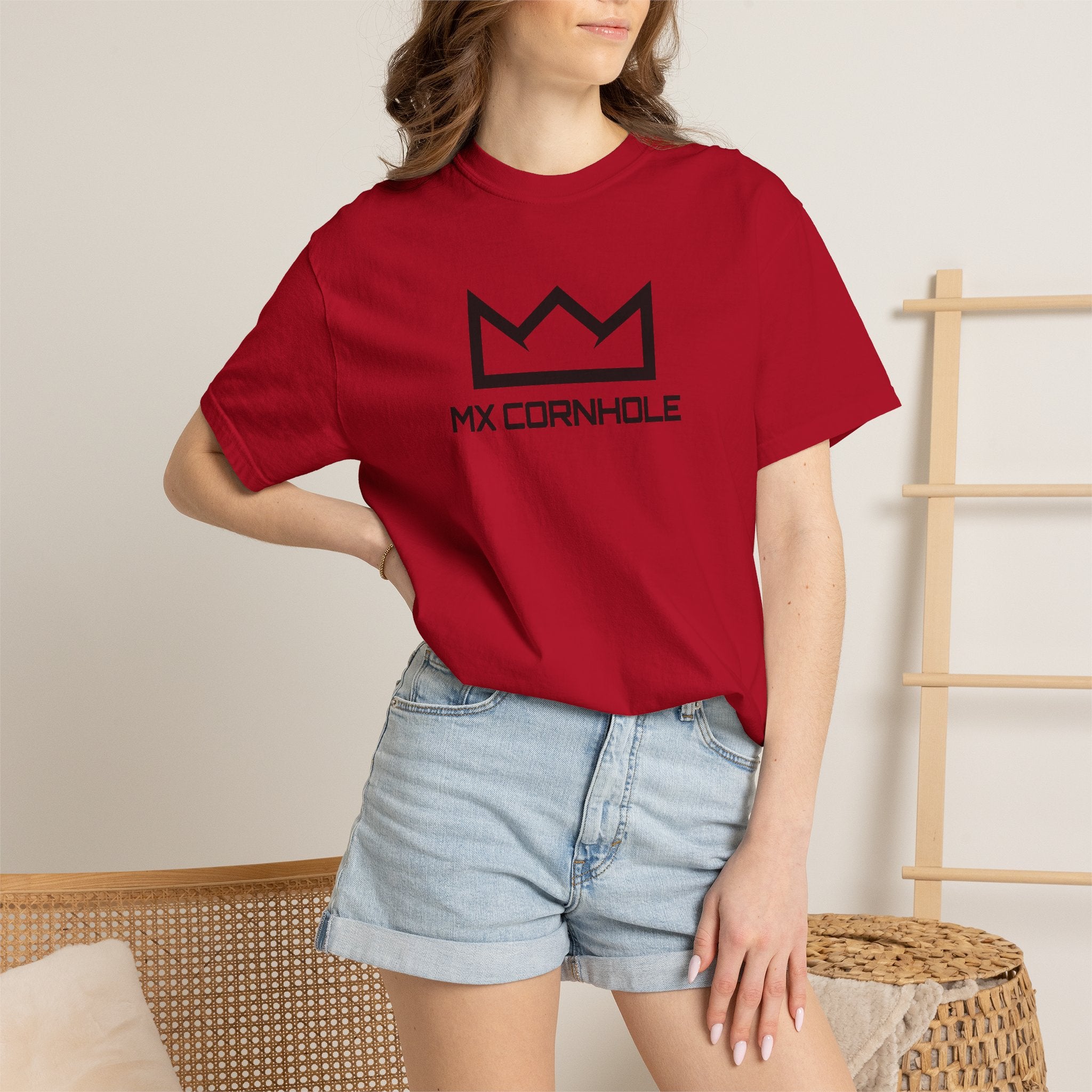 MX CROWN - Black - T-shirt