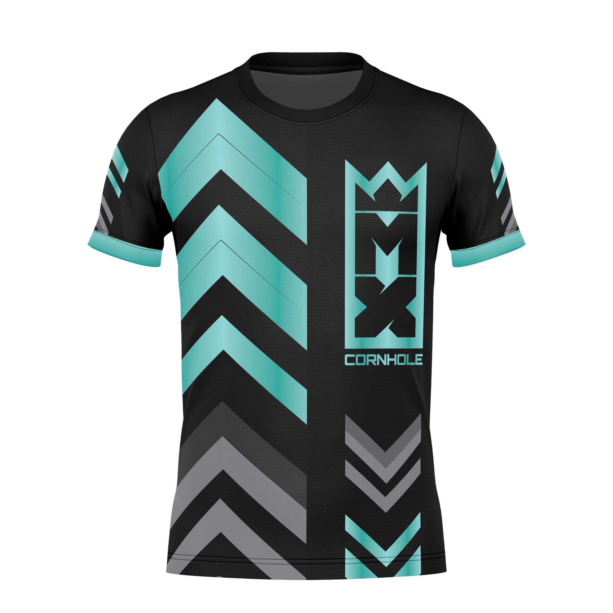 MX CORNHOLE - ARROW DESIGN-JERSEY_TEAL