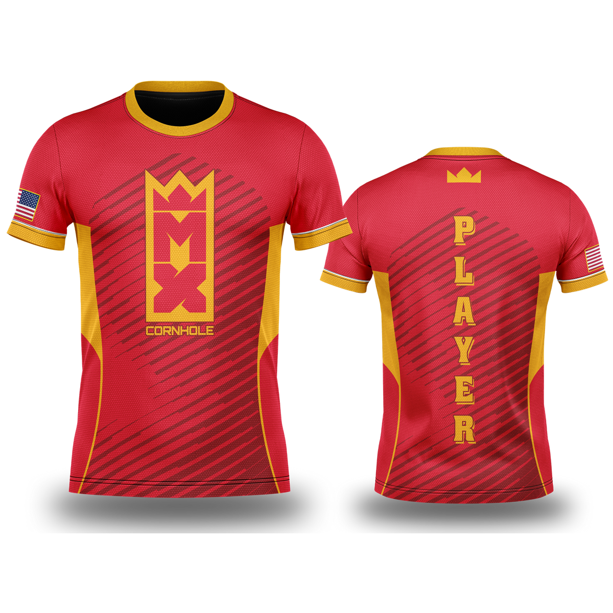 MX CORNHOLE -TRADITIONAL-JERSEY_RED/YELLOW