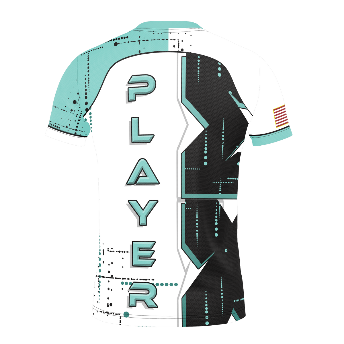 MX CORNHOLE - "OVERSIZED MX" DESIGN-JERSEY_TEAL