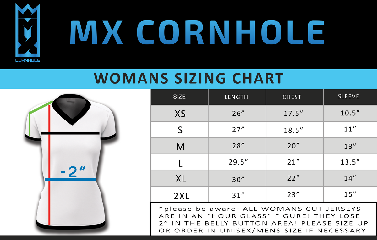 MX CORNHOLE - ARROW DESIGN-JERSEY_RED