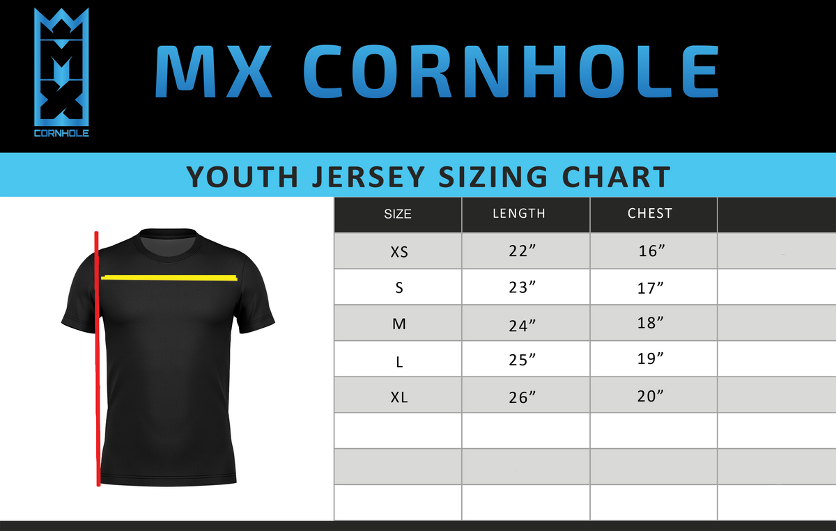 MX CORNHOLE - ARROW DESIGN-JERSEY_TEAL